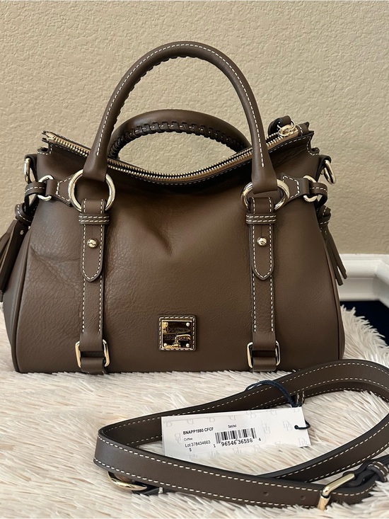 Dooney & Bourke Handbags - D&B Penrose Satchel in Coffee